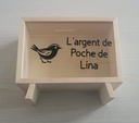 Tirelire personnalisée 