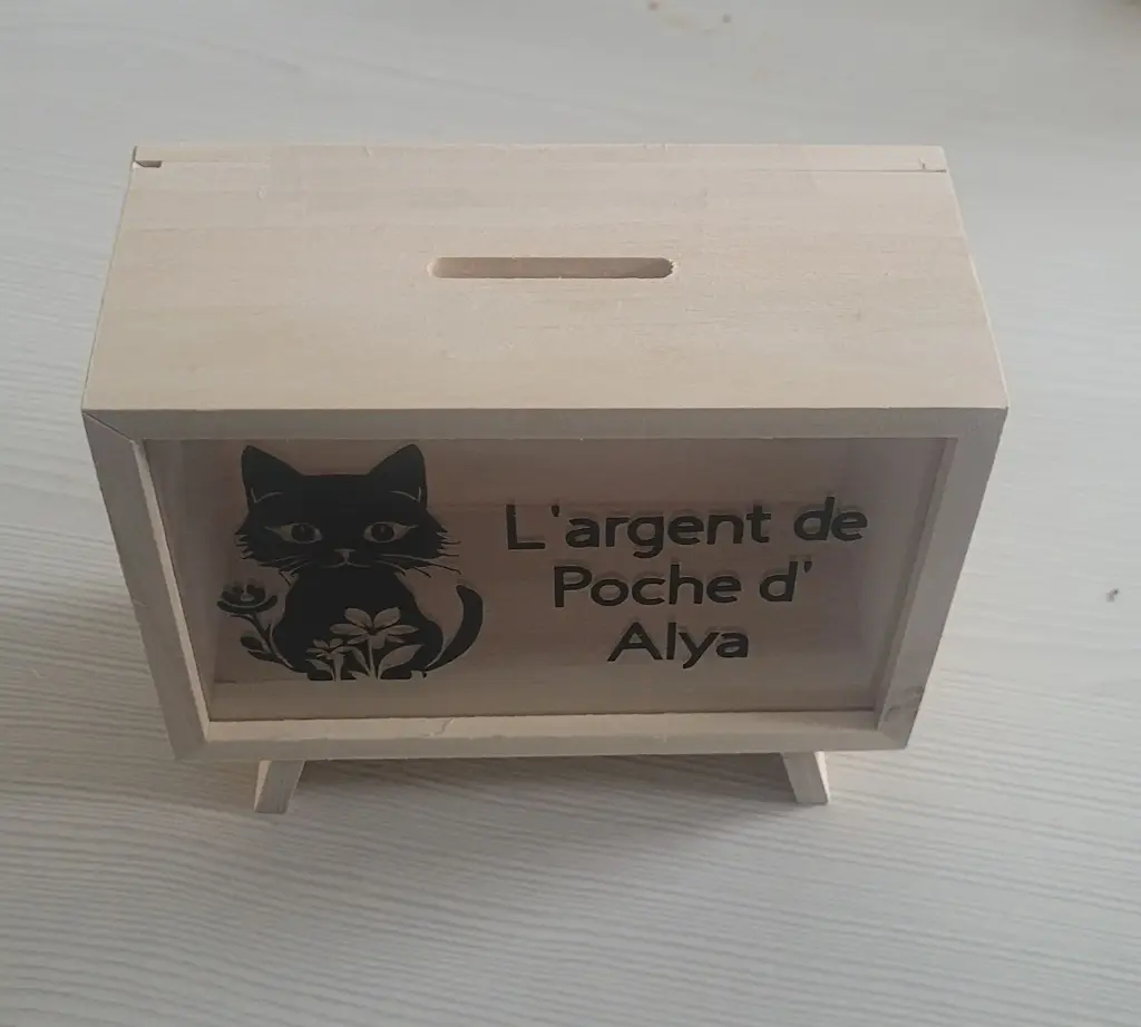 Tirelire personnalisée 8€