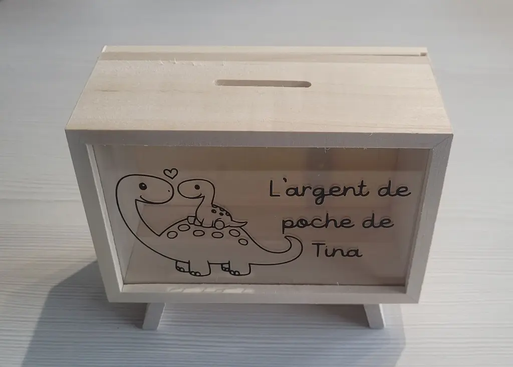 Tirelire personnalisée 8€