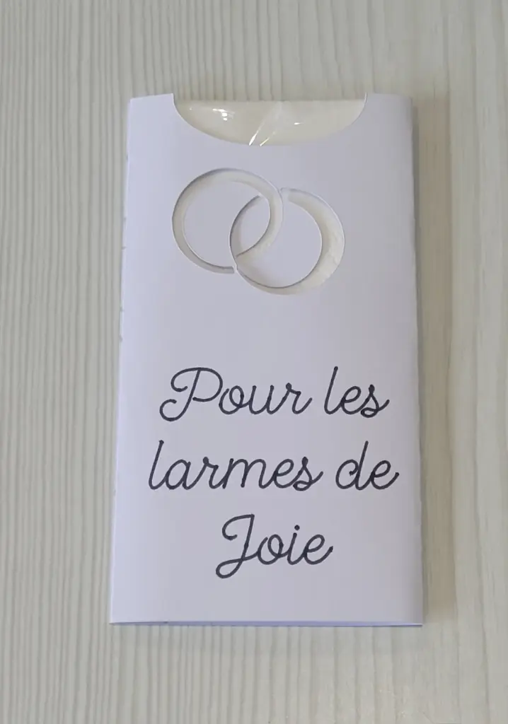 Étui à mouchoirs alliances