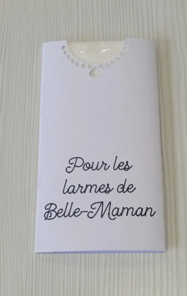 Étui à mouchoirs amour