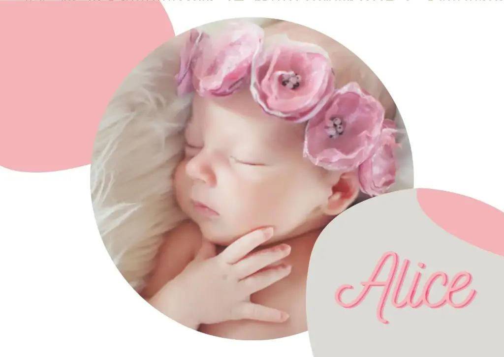 Faire-part Alice